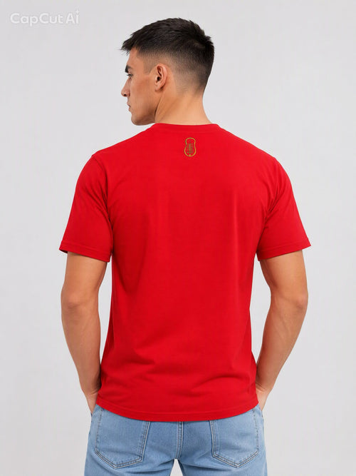 JOPANKE Classic Logo T-Shirt – Rot