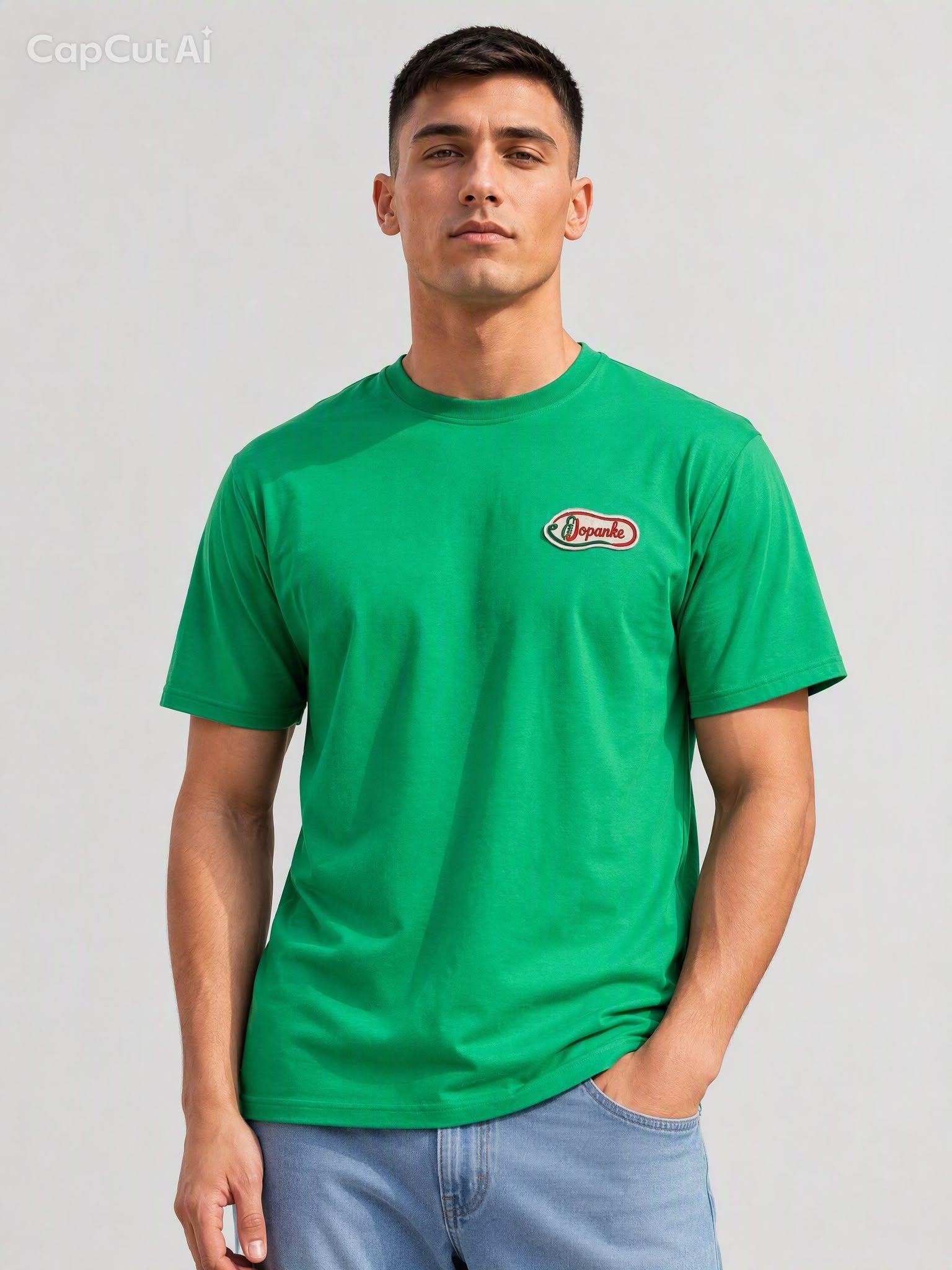 JOPANKE Classic Logo T-Shirt – Grün