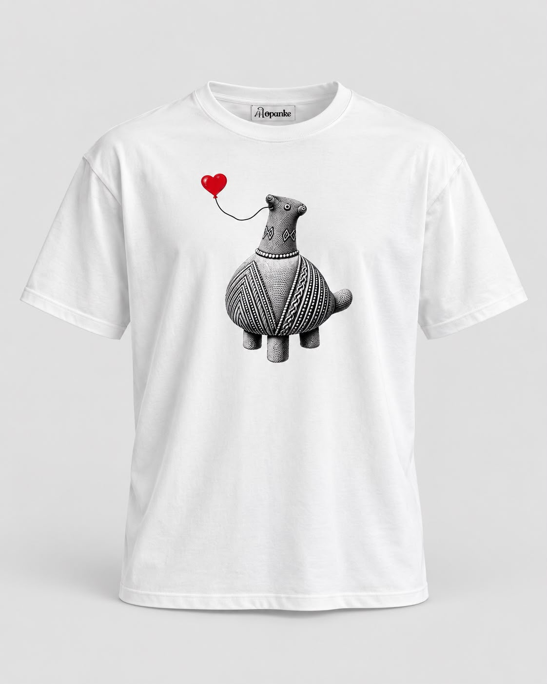 Jopanke Vucedolska Golubica  – T-Shirt weiß