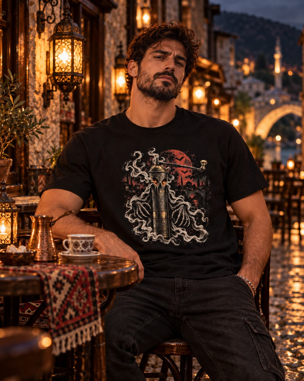 BALKAN COFFEE Ghost - Die verfluchte Kaffeemühle / Jopanke T-Shirt