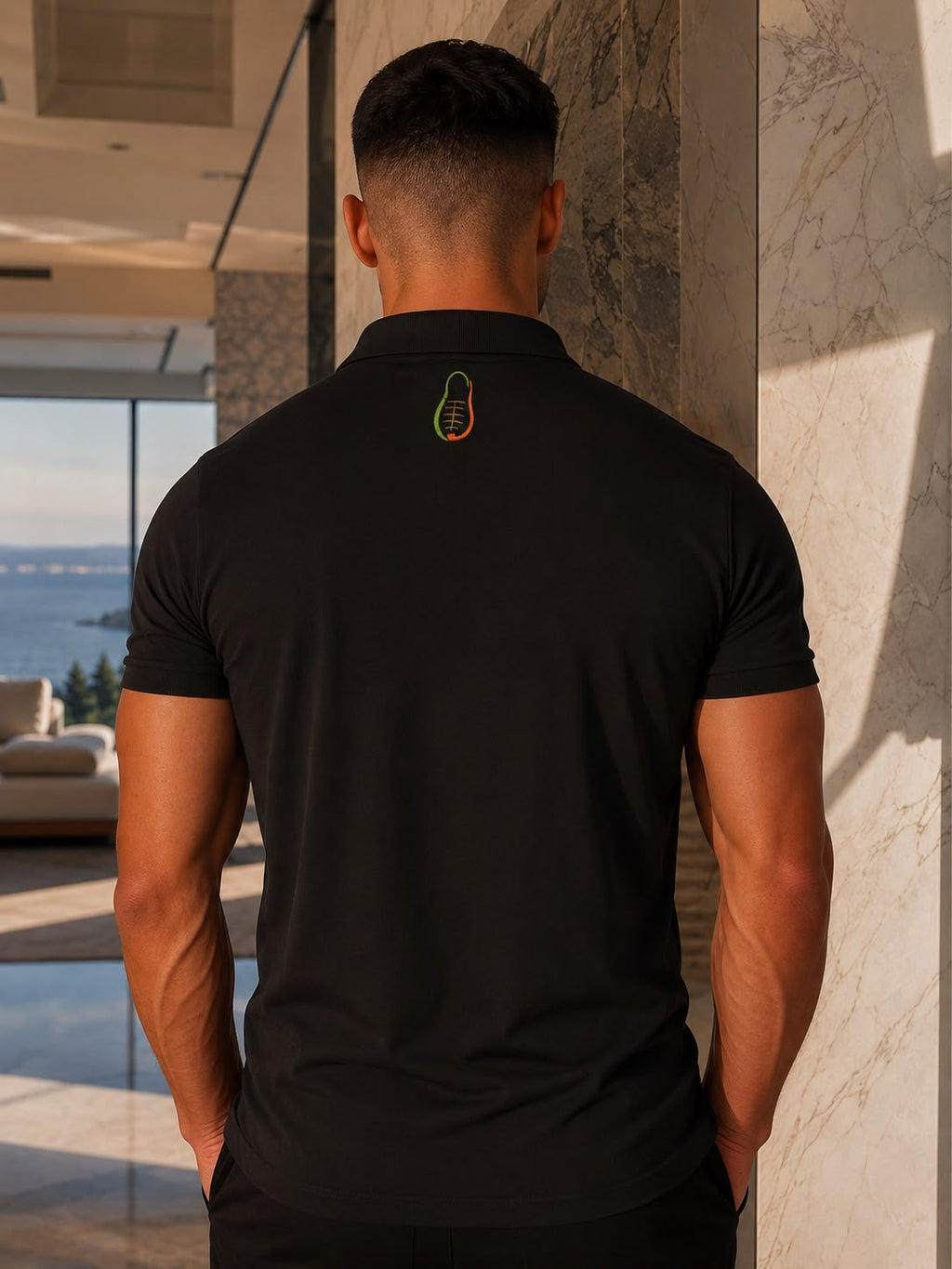 Jopanke Polo Shirt Schwarz