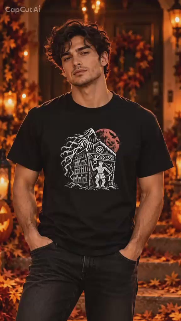 Jopanke STEĆAK – Mystisches Balkan Halloween T-Shirt
